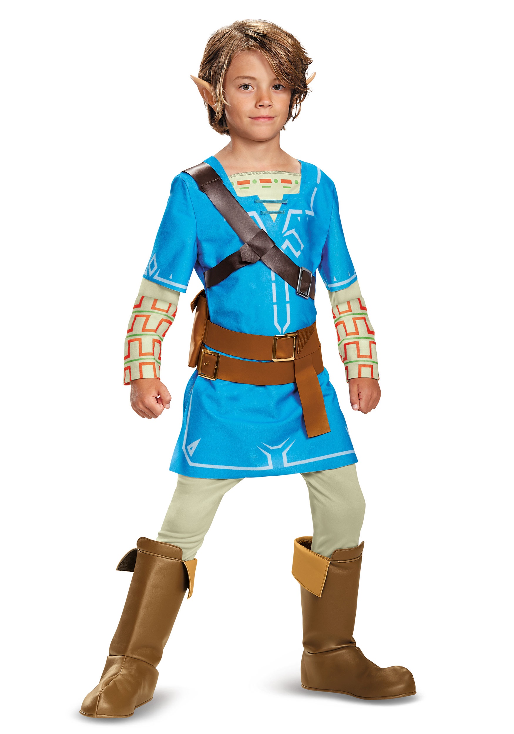Legend of Zelda Breath of the Wild Link Deluxe Boys Costume