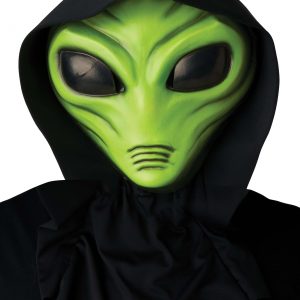 Light Up Green Alien Mask