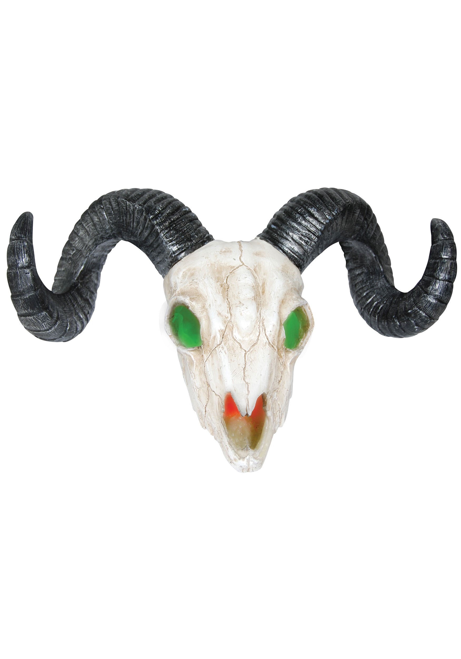 Light Up Ram Skull Prop Halloween Decoration