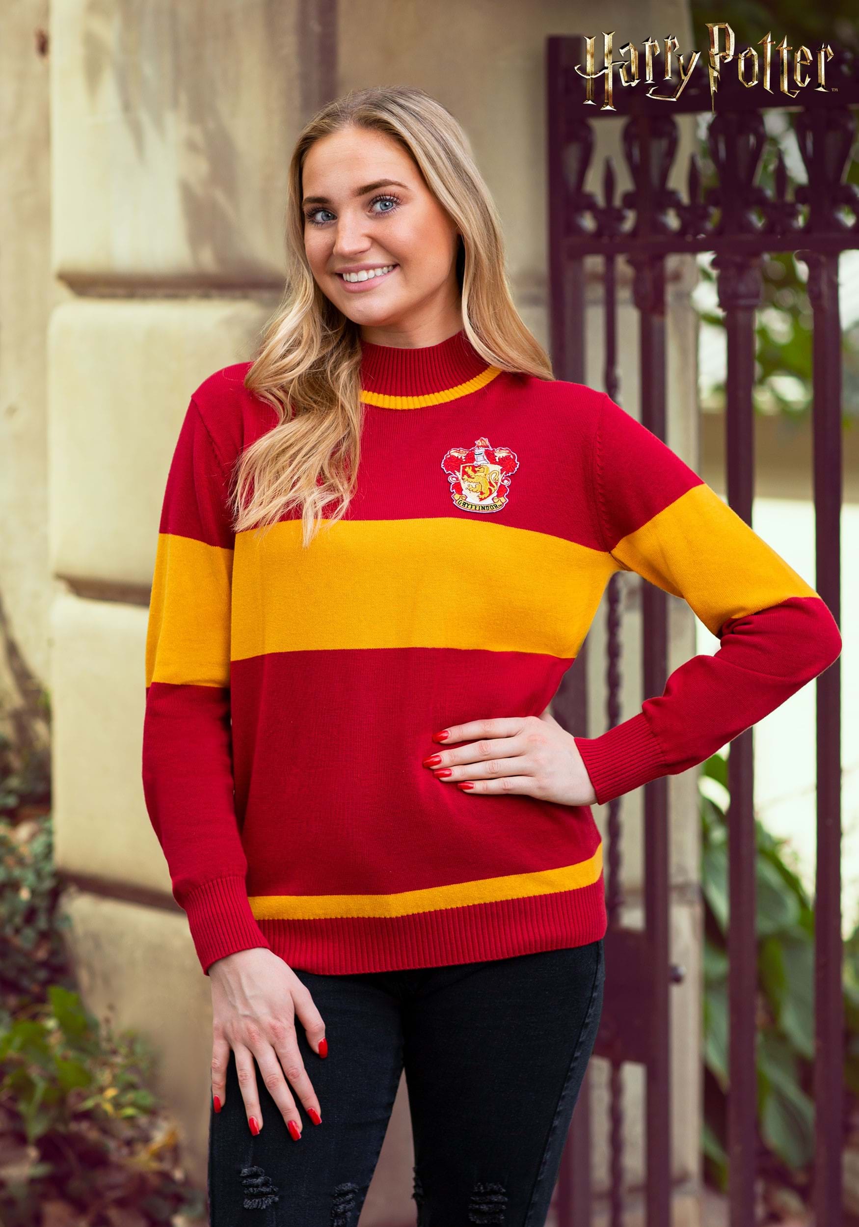Lightweight Gryffindor Quidditch Sweater for Adults