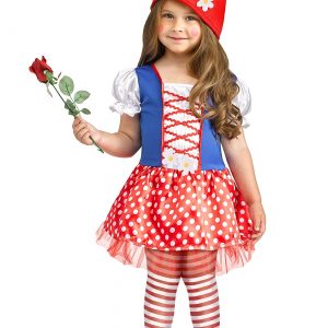 Lil Miss Gnome Costume for Toddlers