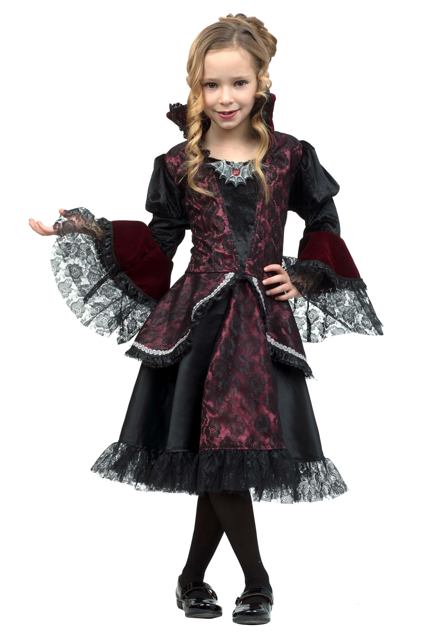 Lil’ Victorian Vampire Girl’s Costume