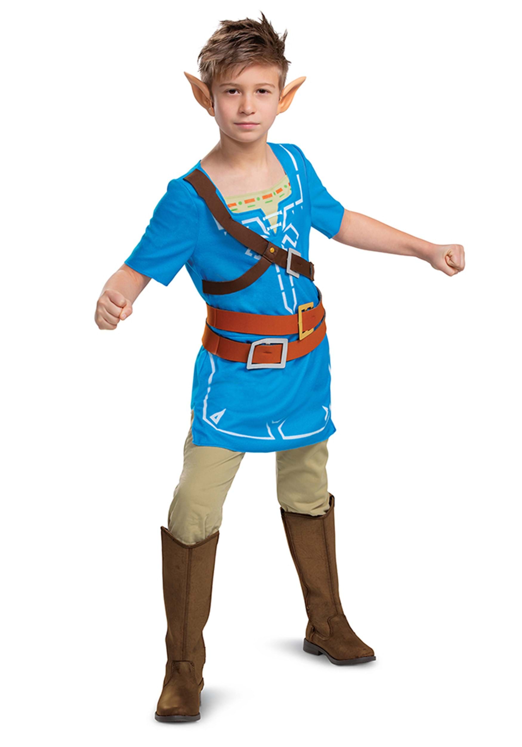 Link Breath of the Wild Classic Kids Costume