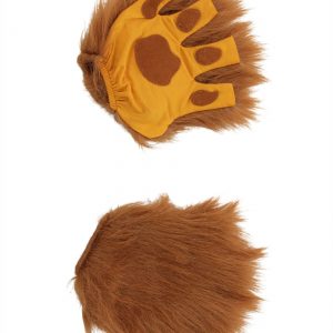 Lion Paws Fingerless Gloves