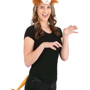 Lion Plush Headband & Tail Kit