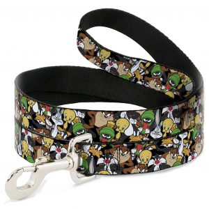 Looney Tunes 6 Character Stacked Pet Leash