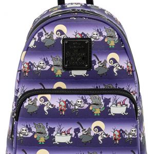 Loungefly NBC Halloween Line Mini Backpack