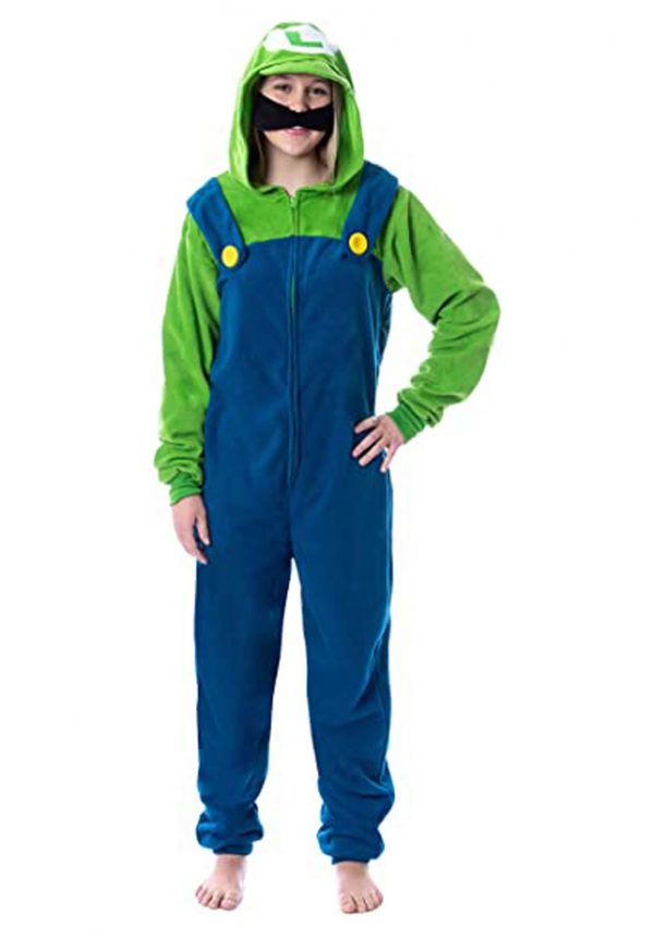 Luigi Unisex Microfleece Union Suit