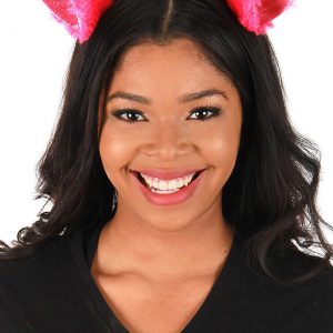 Magenta Anime Cat Ears Pink Headband