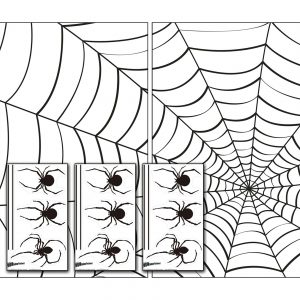 Make a Scene Spider Stickers & Webs Decoration