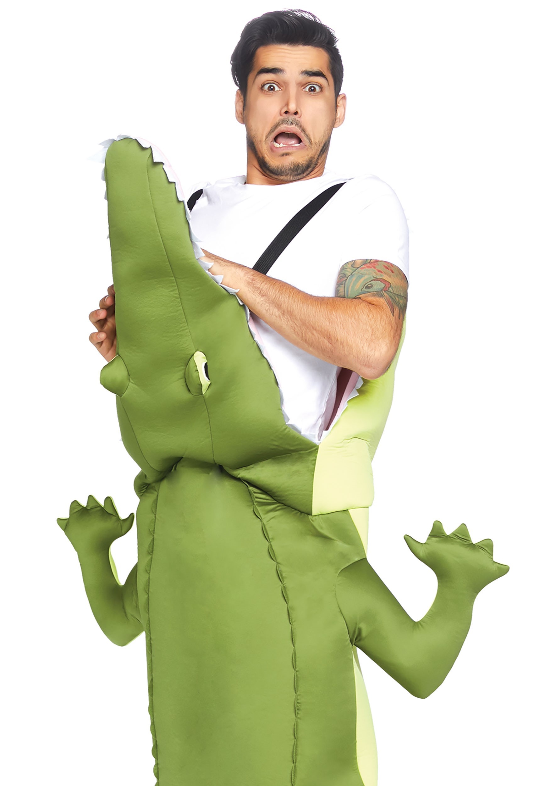 Man Eating Alligator Costume for Adults