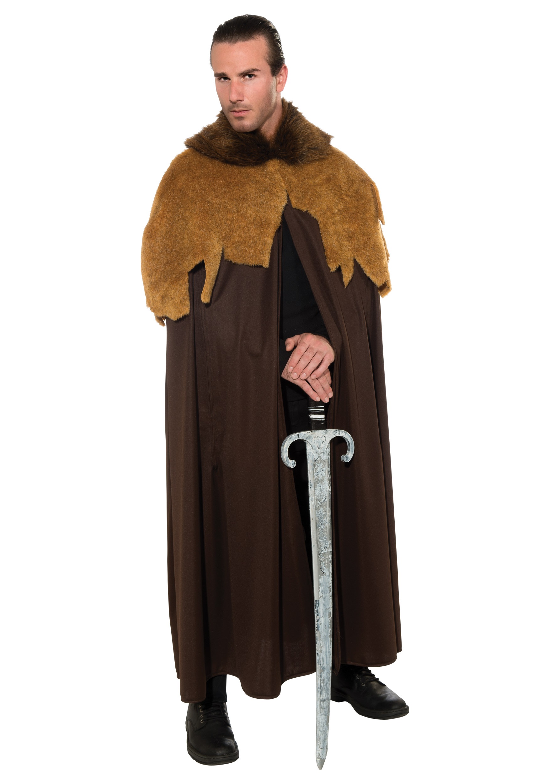 Medieval Warrior Men’s Cloak Costume