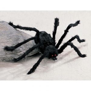 Medium Hairy Black Spider Prop