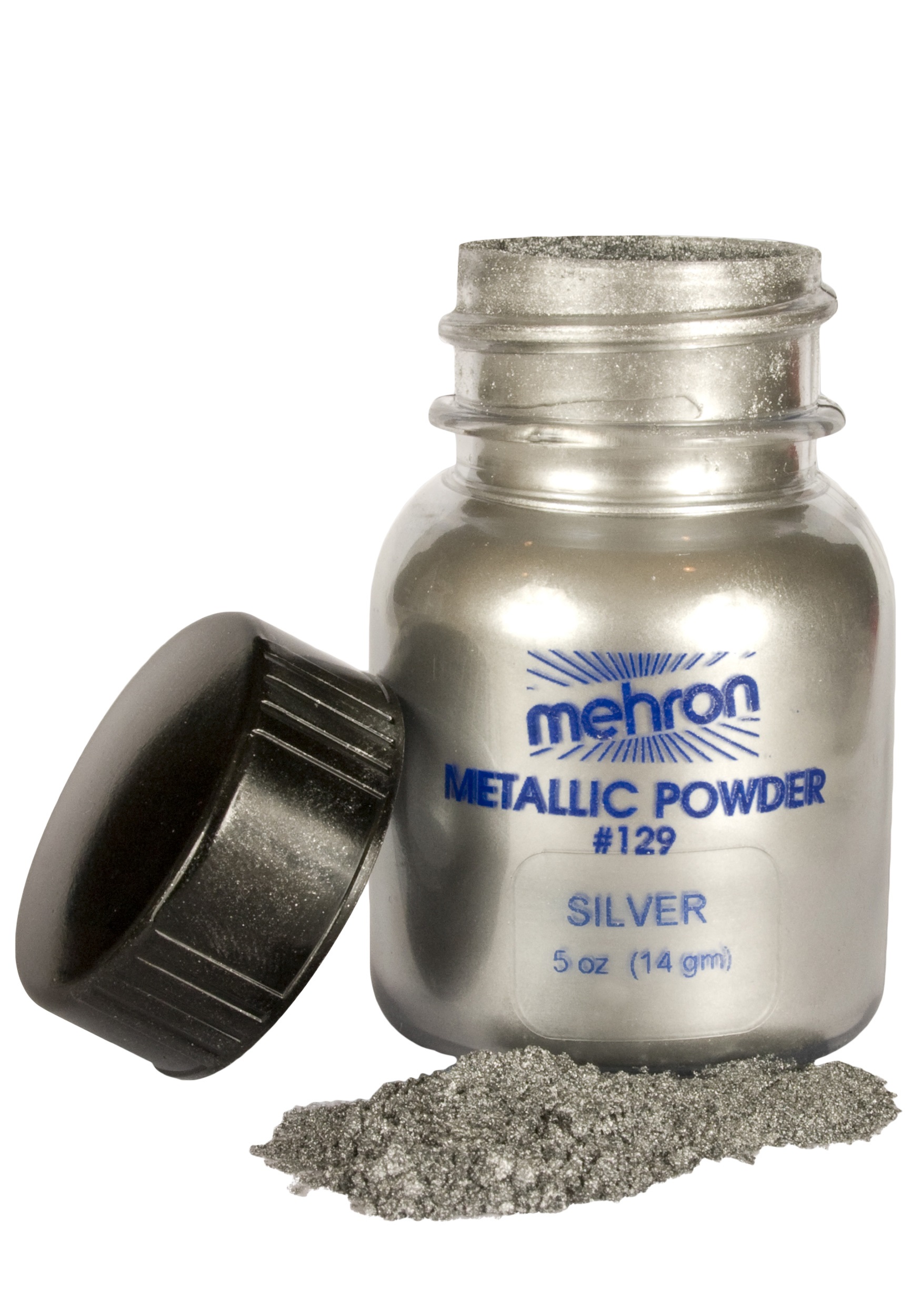 Mehron Silver Metallic Powder Makeup
