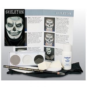 Mehron Skeleton Makeup Character Kit