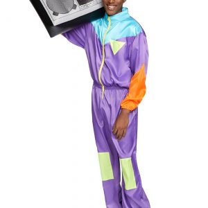 Men's Awesome 80s Track Suit Costume