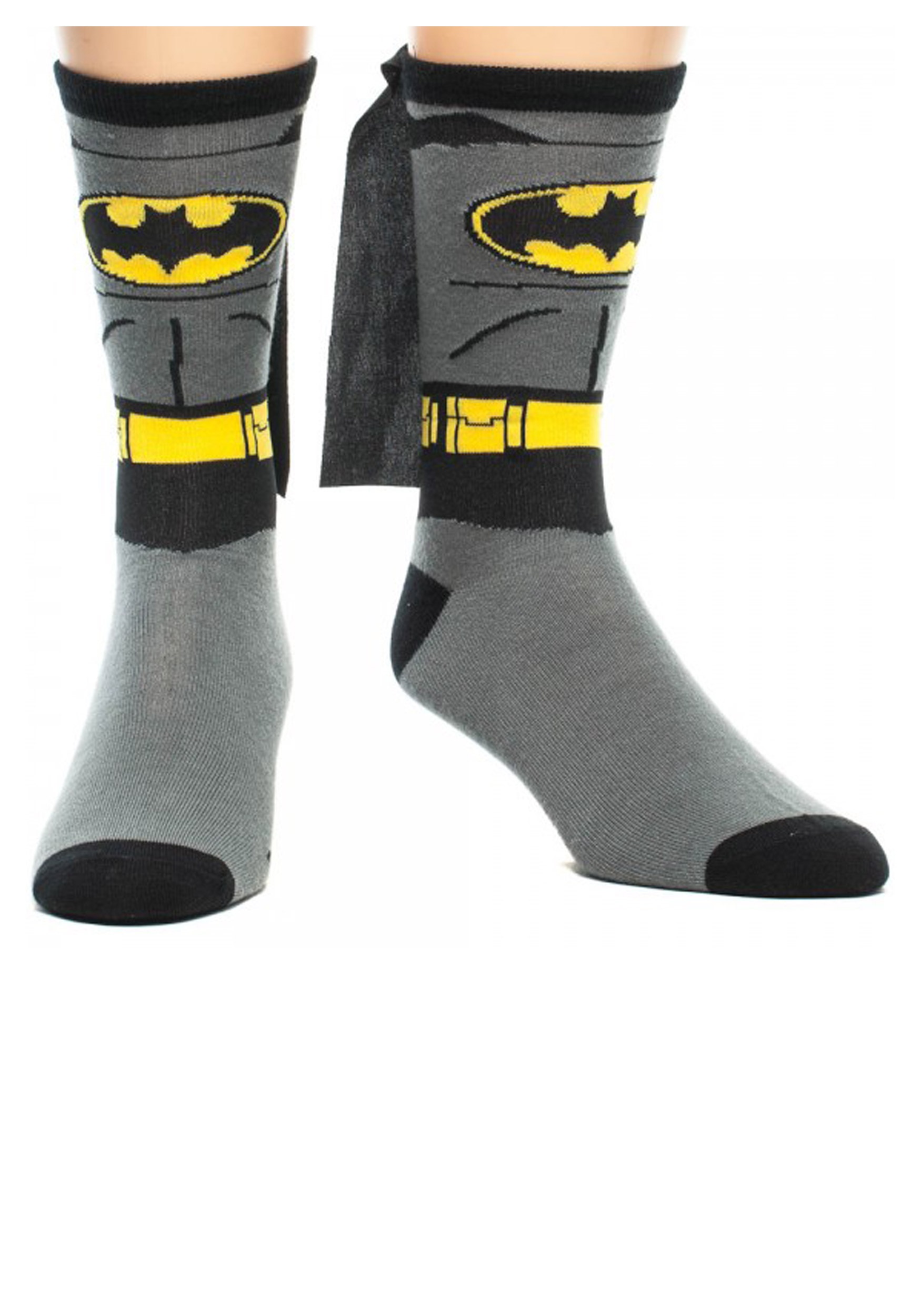 Men's Batman Cape Crew Socks