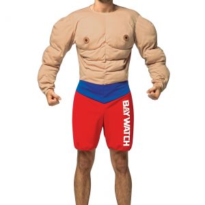 Men's Baywatch Muscles Costume