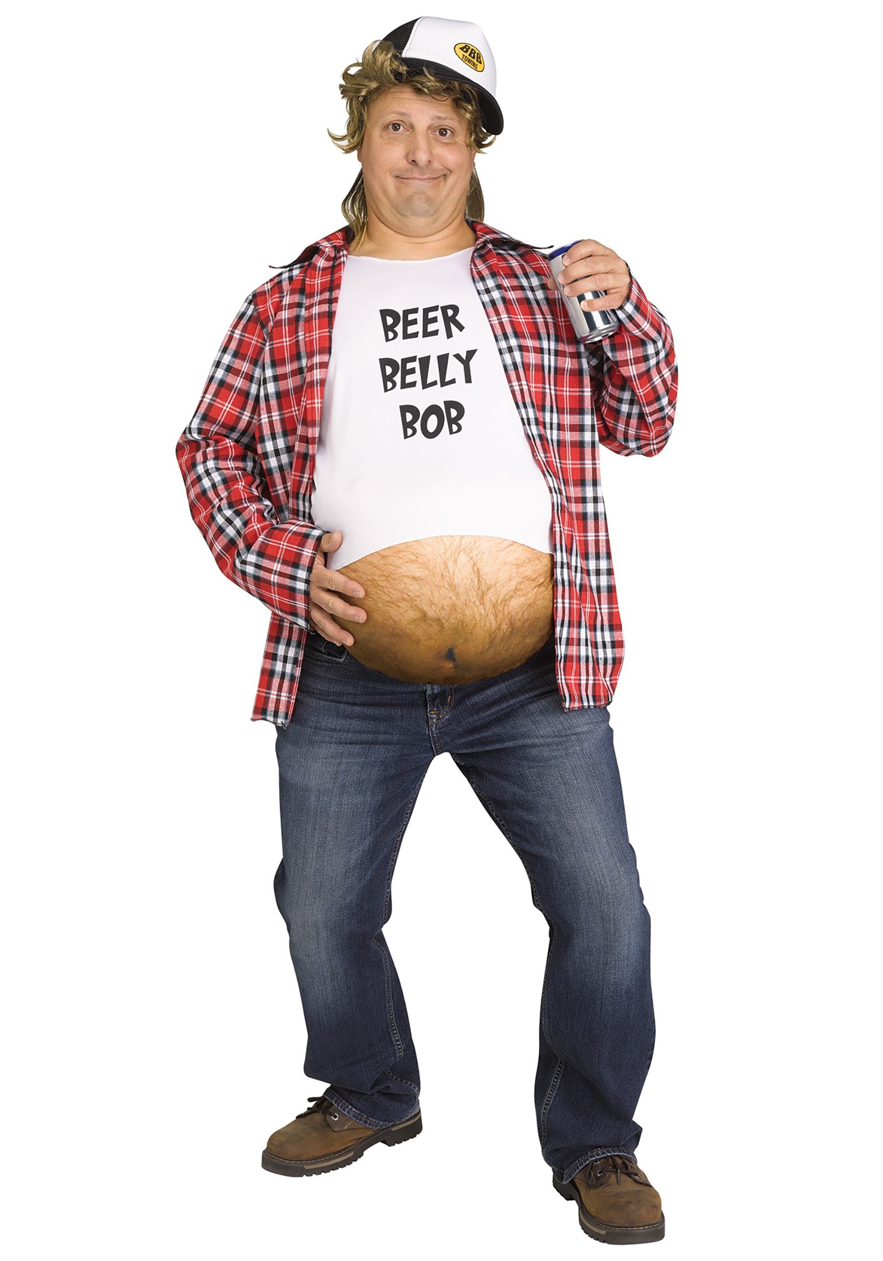 Men’s Beer Belly Bob Costume