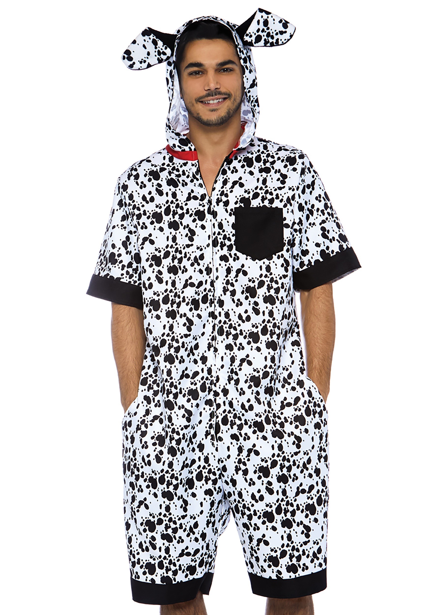 Men’s Dalmatian Dog RompHim Costume