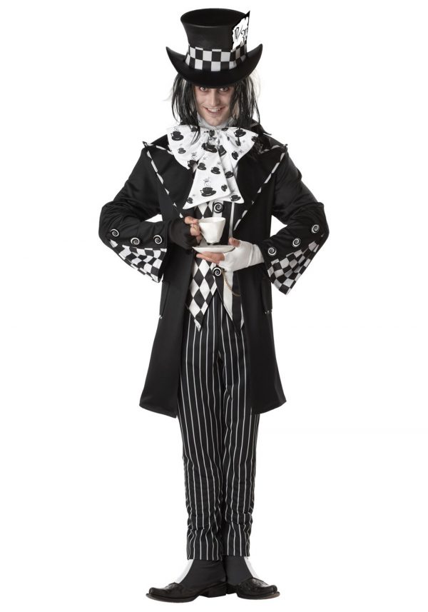 Men's Dark Mad Hatter Costume