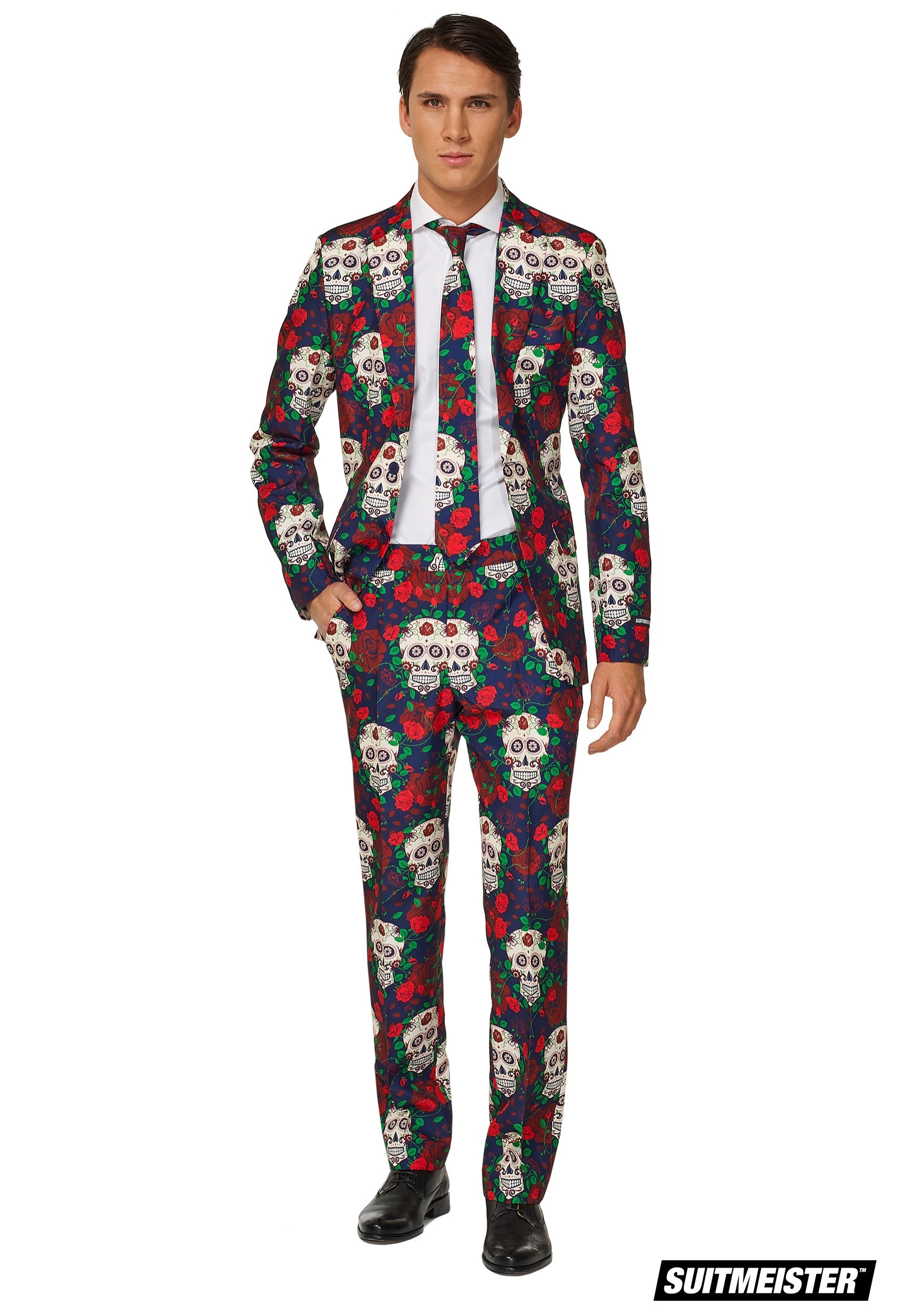 Men’s Day of the Dead Suitmeister Suit Costume