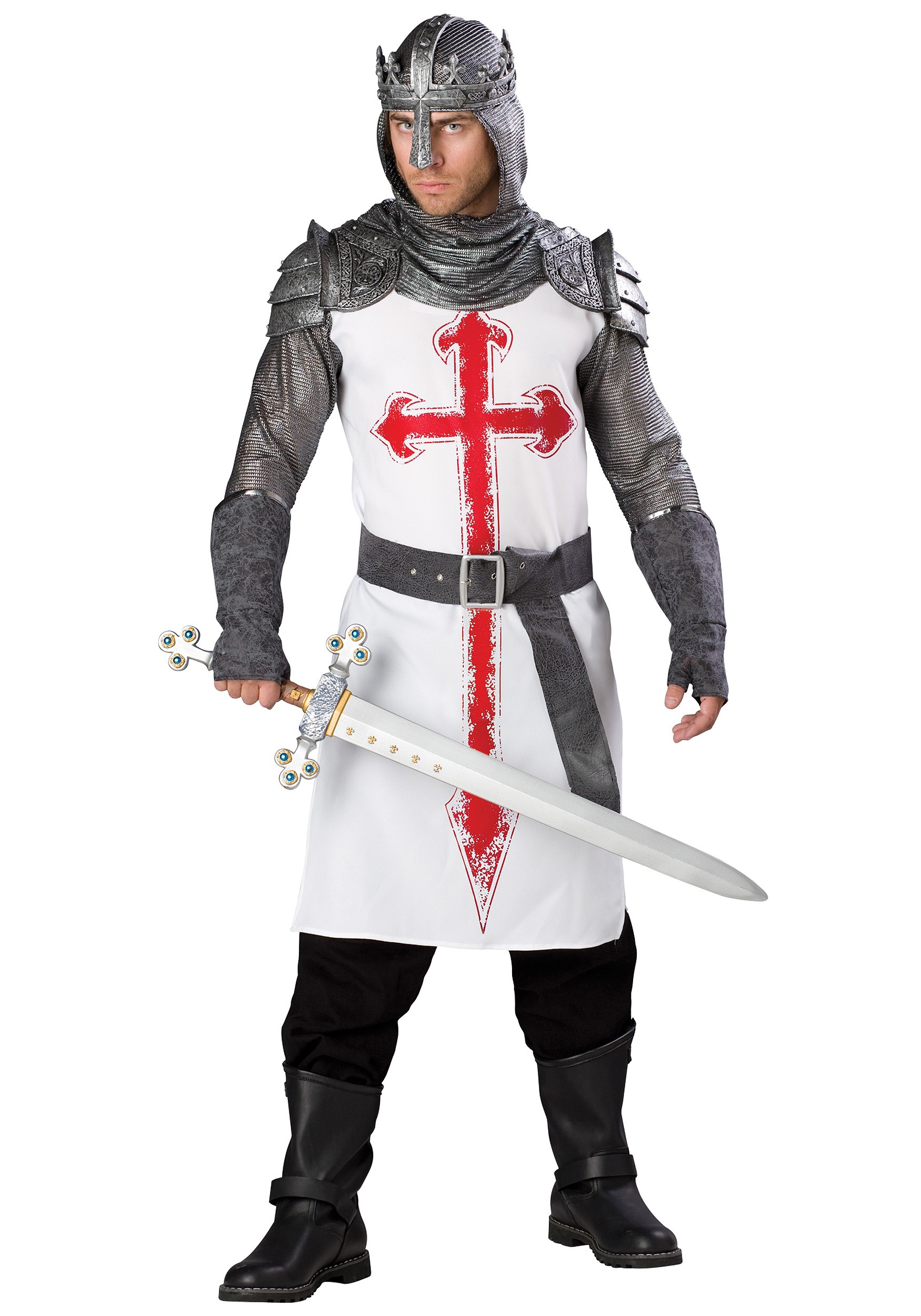 Men’s Deluxe Crusader Knight Costume