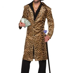 Men's Funky Leopard Pimp Costume