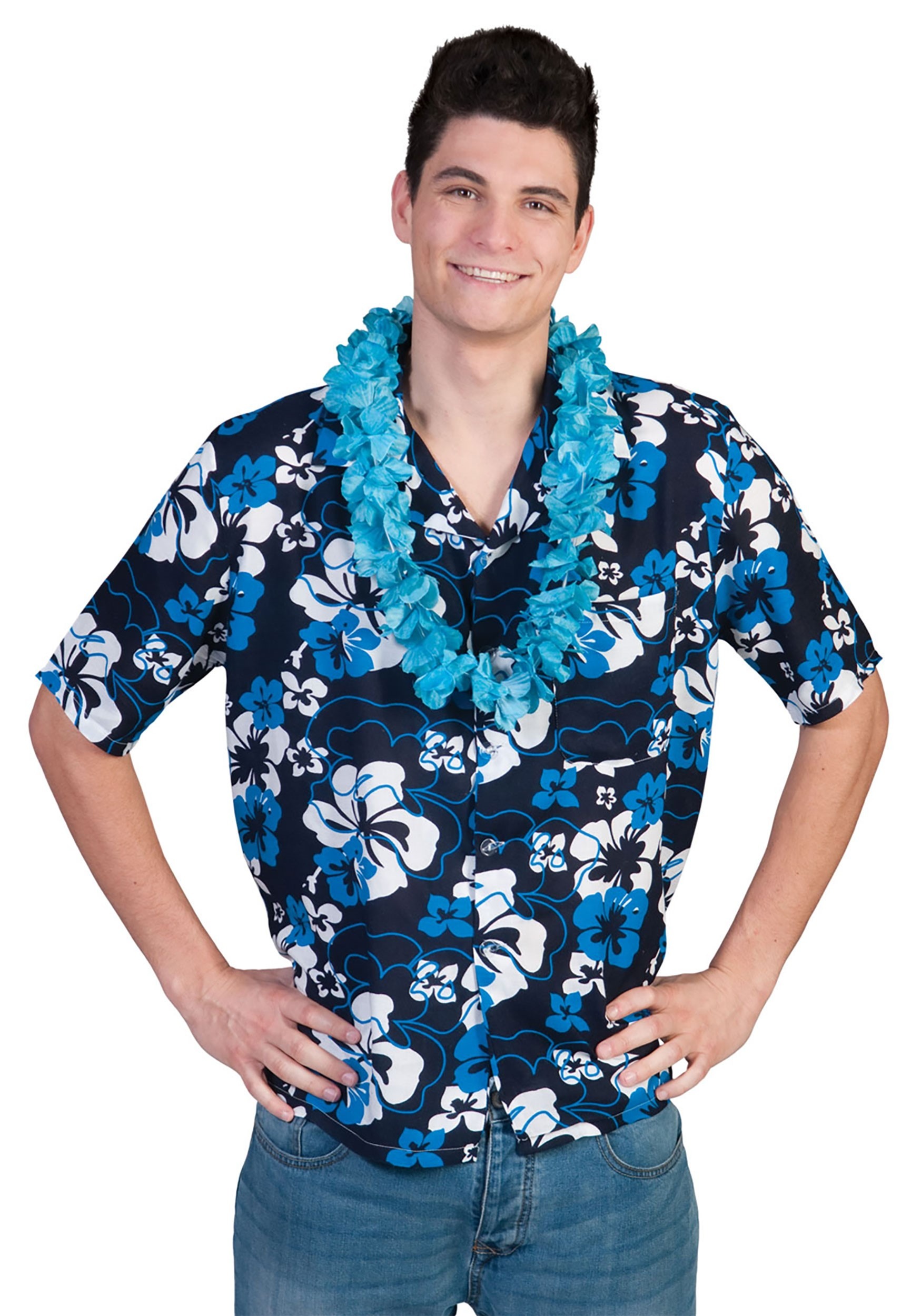 Men’s Hawaiian Hibiscus  Shirt