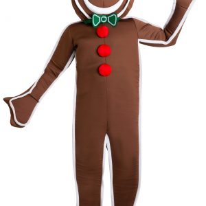 Men's Iced Gingerbread Man Costume