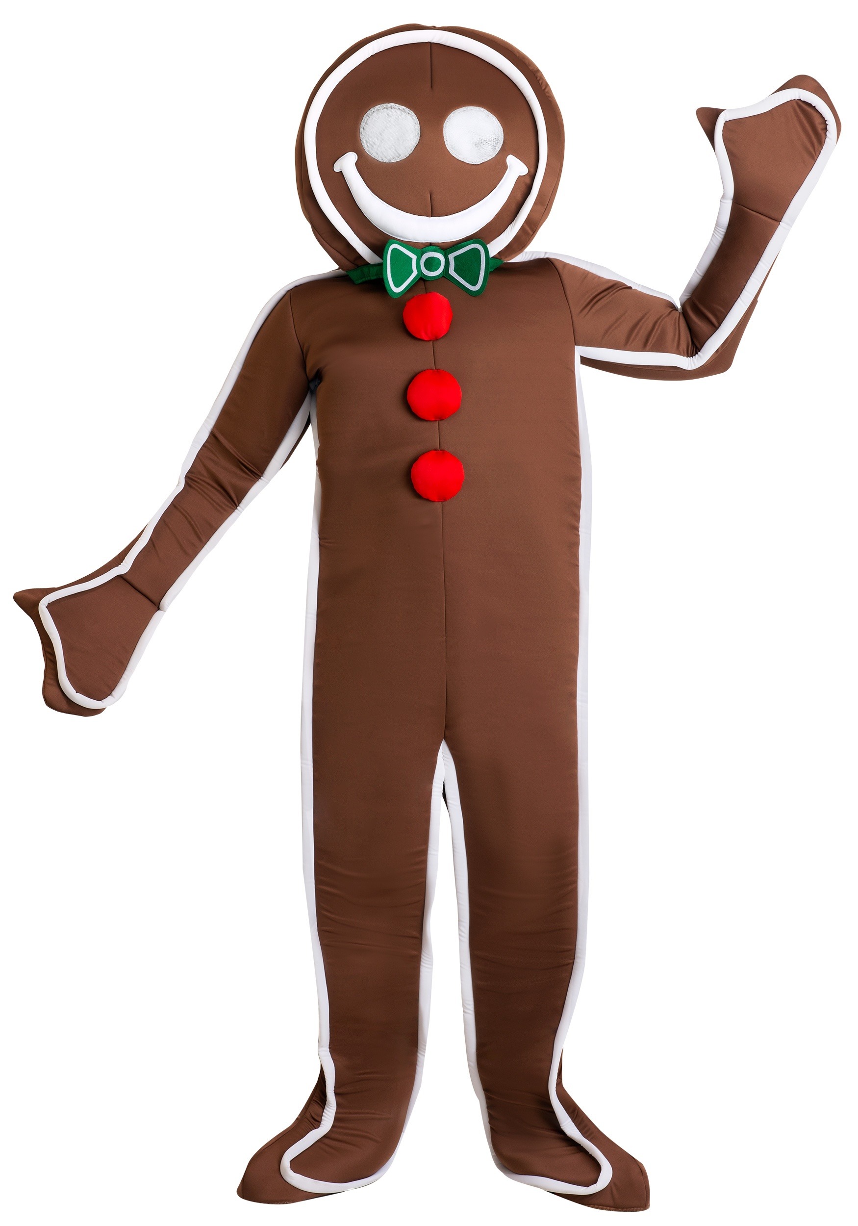 Men's Iced Gingerbread Man Costume