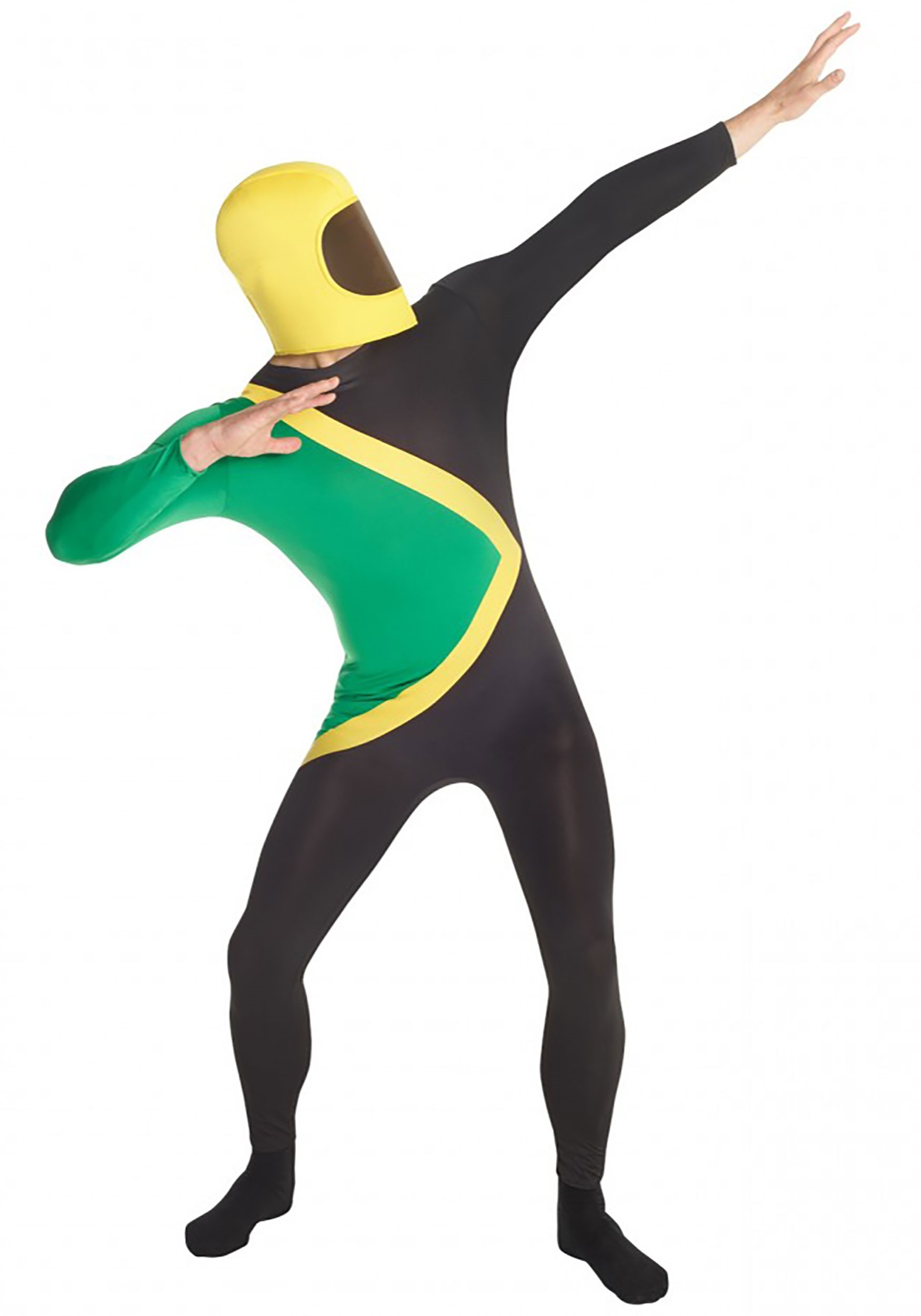 Men’s Jamaican Bobsled Team Morphsuit Costume