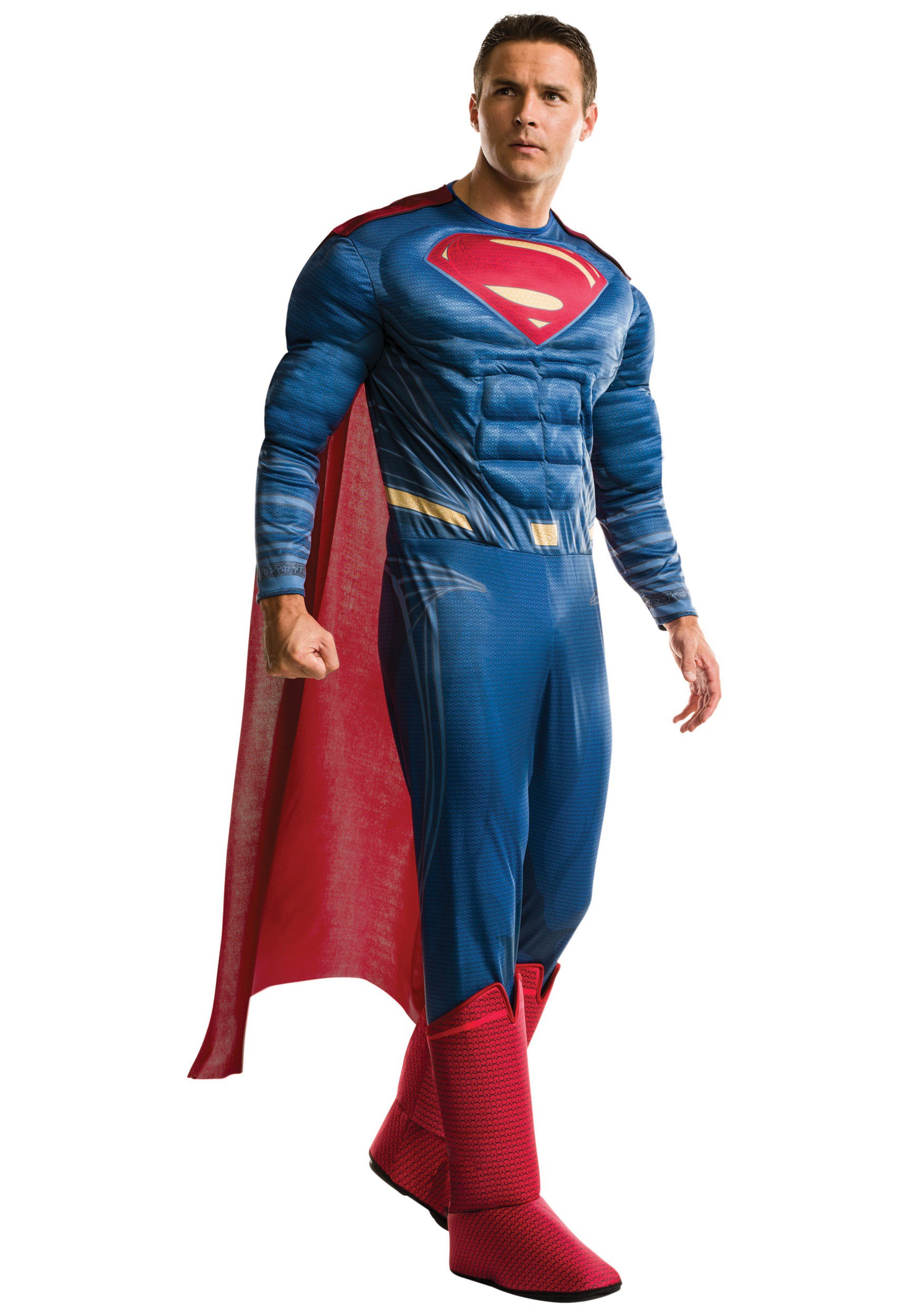 Men’s Justice League Deluxe Superman Costume