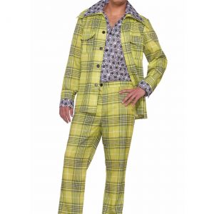 Men's Leisure Suit Plaid Costume