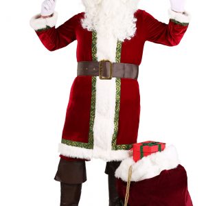 Men's Old Time Santa Claus Costume