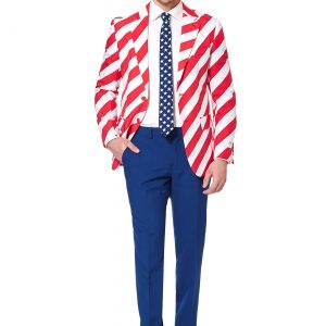 Men's OppoSuits United Stripes Suit Costume