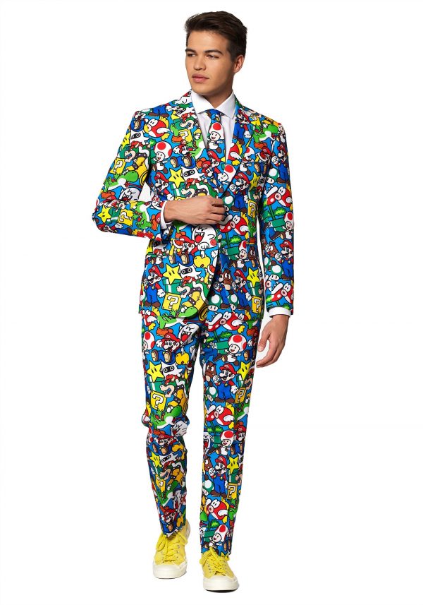 Men's Opposuit Super Mario Suit