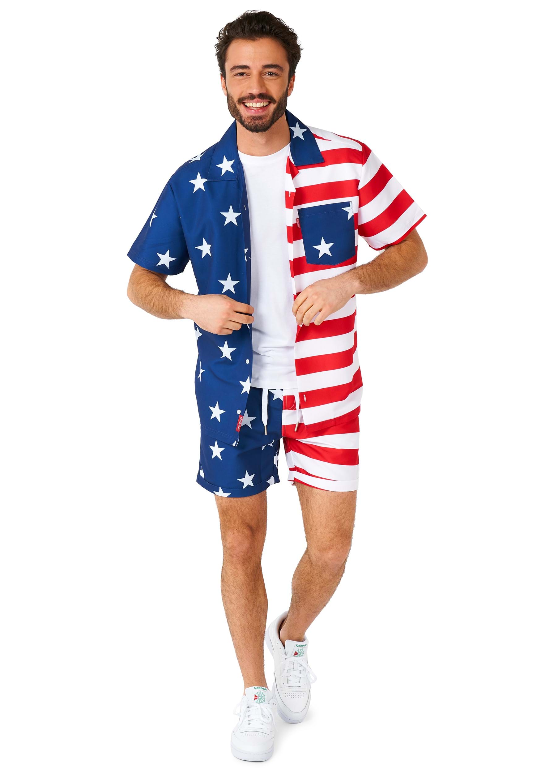 Men’s Opposuits American Flag Summer Loungewear