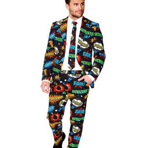 Men's Opposuits Badaboom Comic Suit