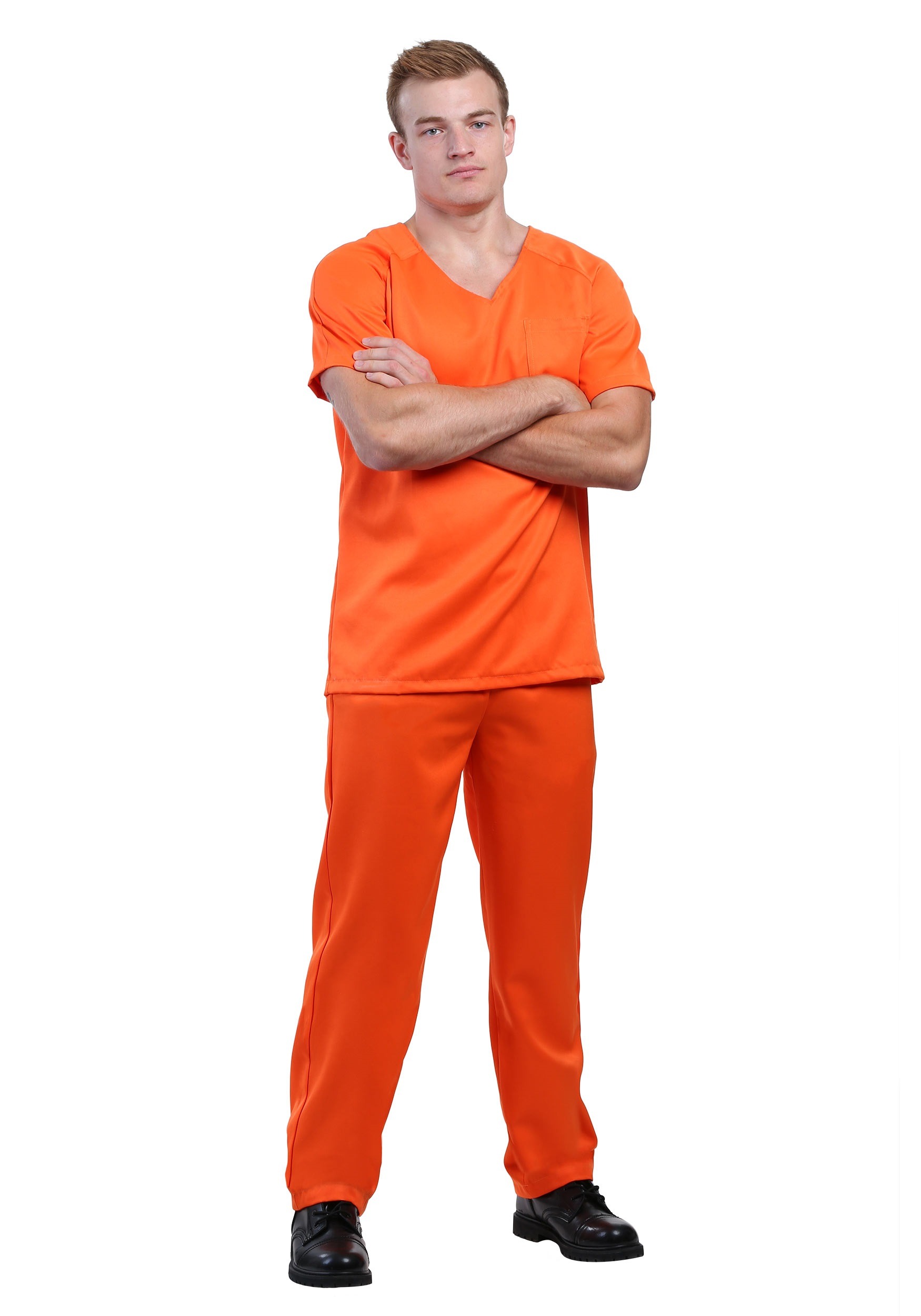 Men’s Orange Prisoner Costume