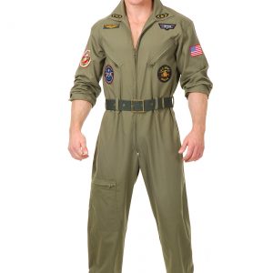 Men's Plus Size Air Force Pilot Costume