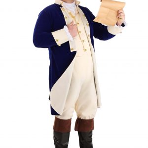 Men's Plus Size Alexander Hamilton Costume