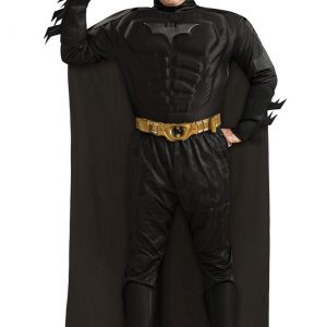 Men's Plus Size Batman Costume