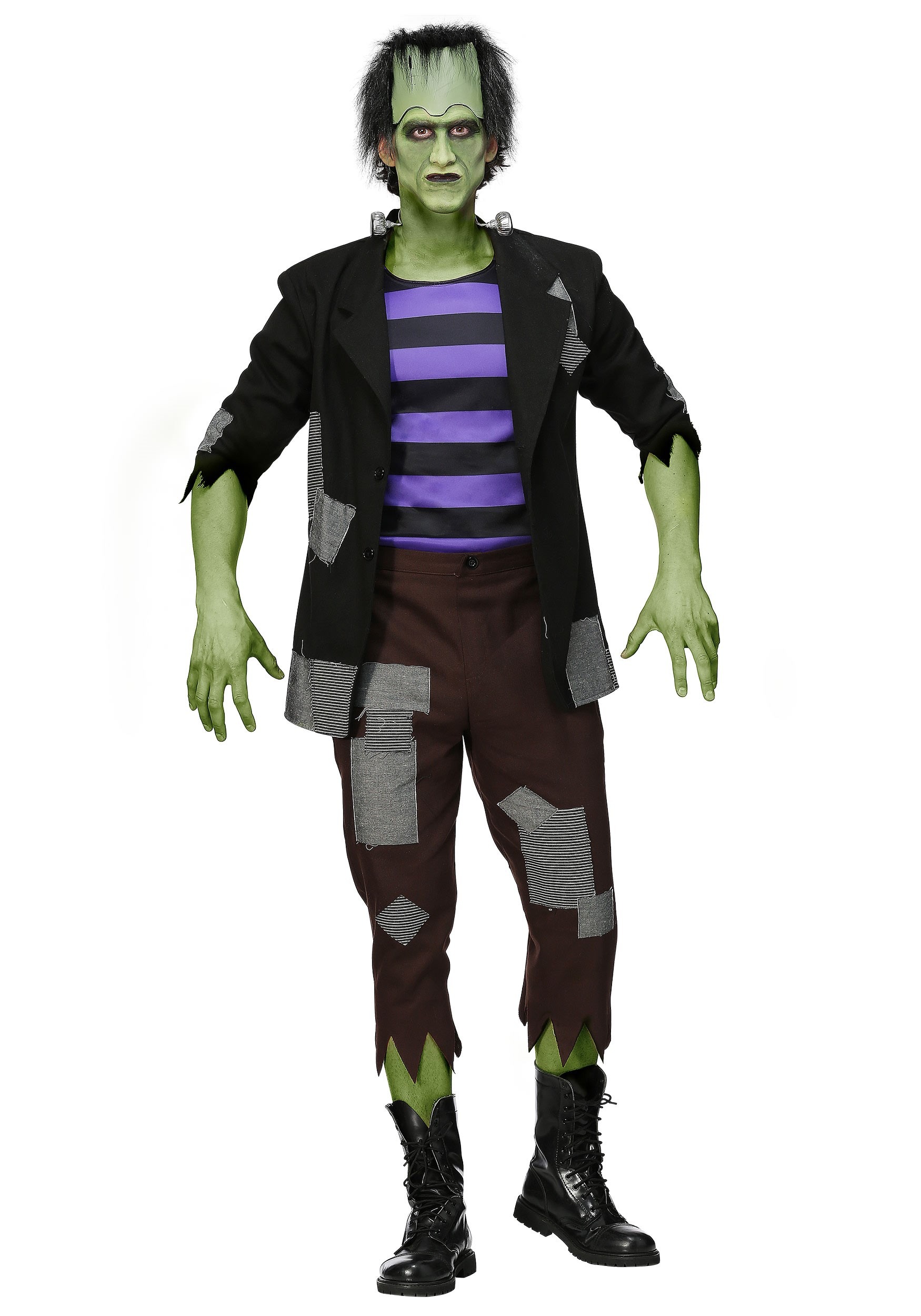 Men’s Plus Size Frankenstein’s Monster Costume