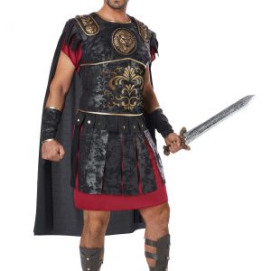 Mens Plus Size Roman Warrior Costume