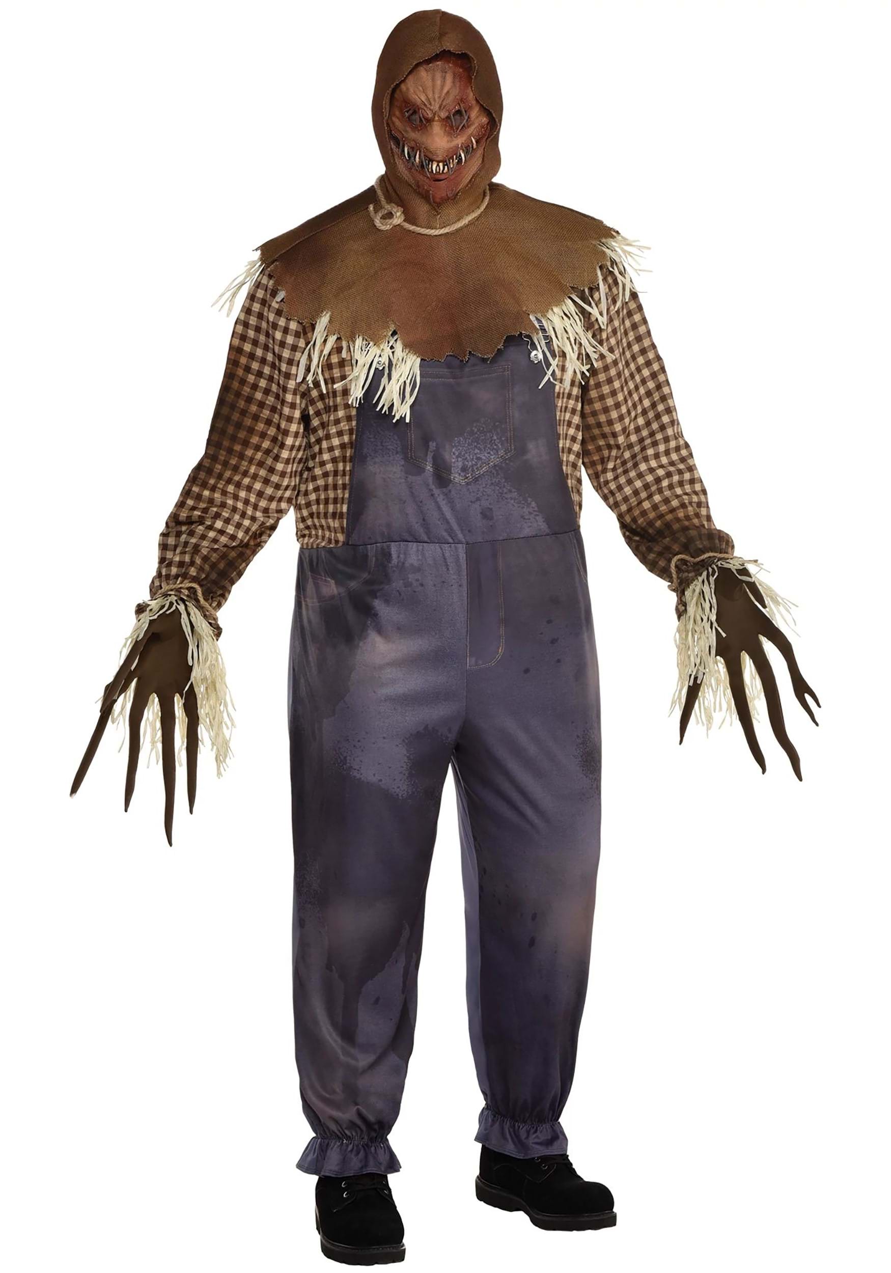 Men’s Plus Size Sinister Scarecrow