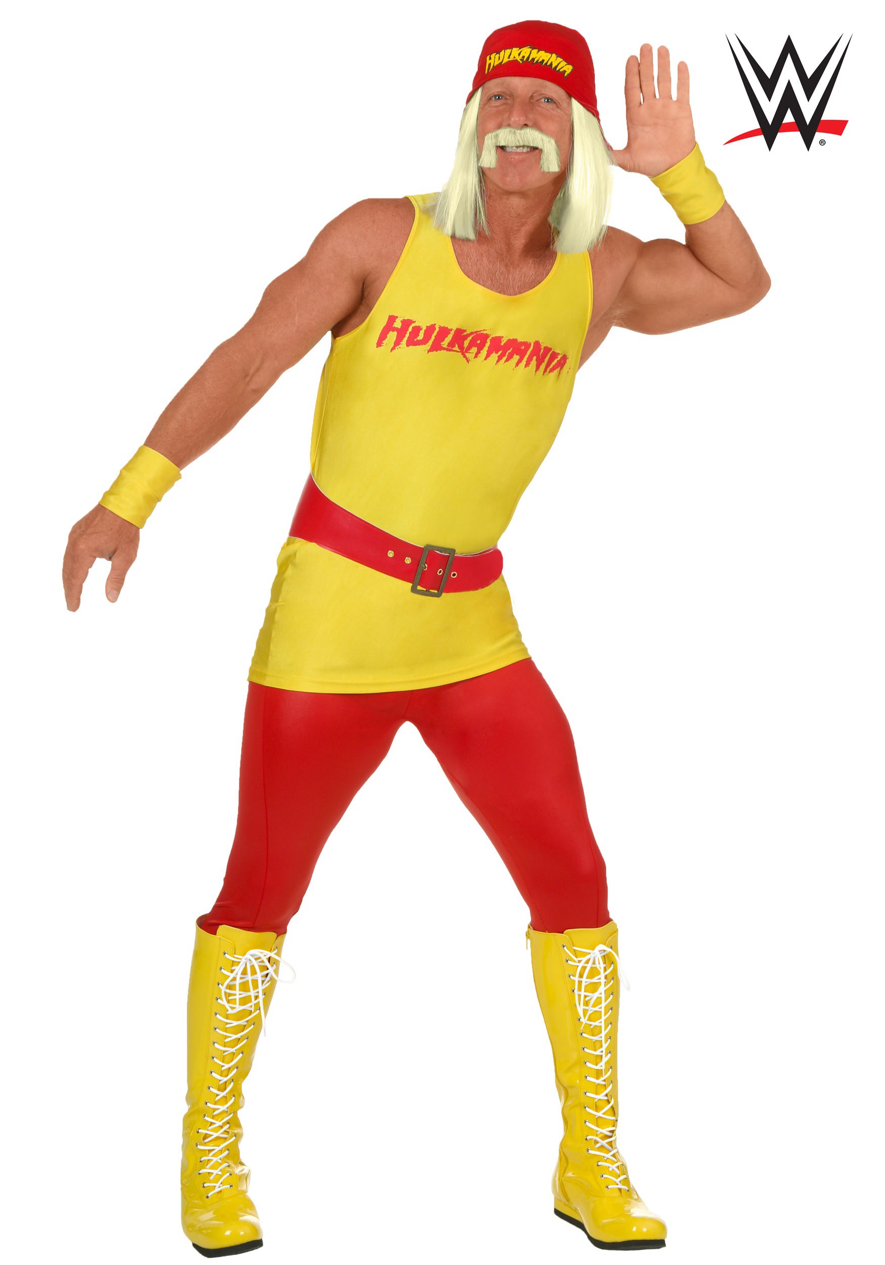 Men’s Plus Size WWE Hulk Hogan Costume