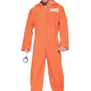 Men's Prison Jumpsuit Costume