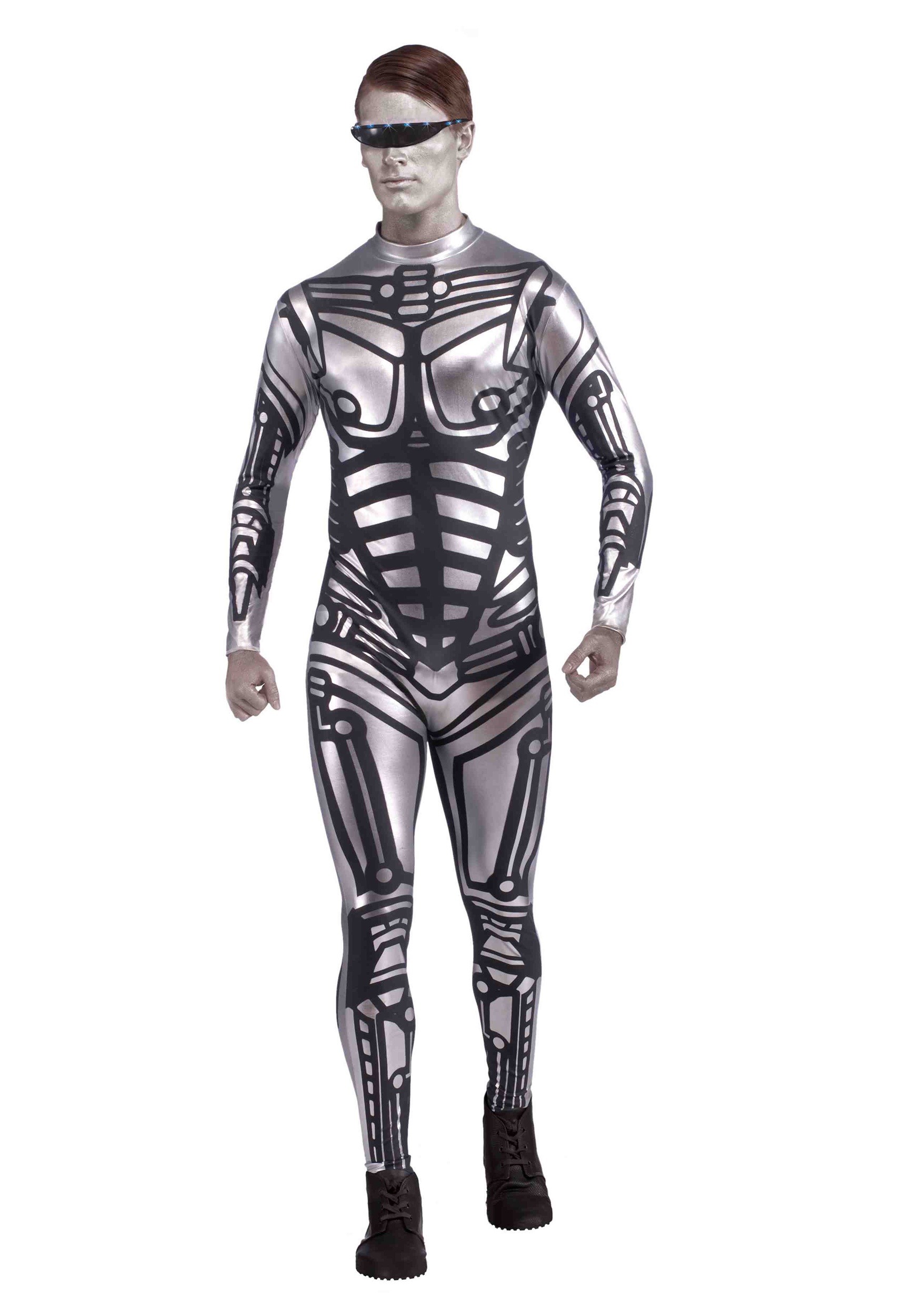 Men’s Robot Jumpsuit Costume