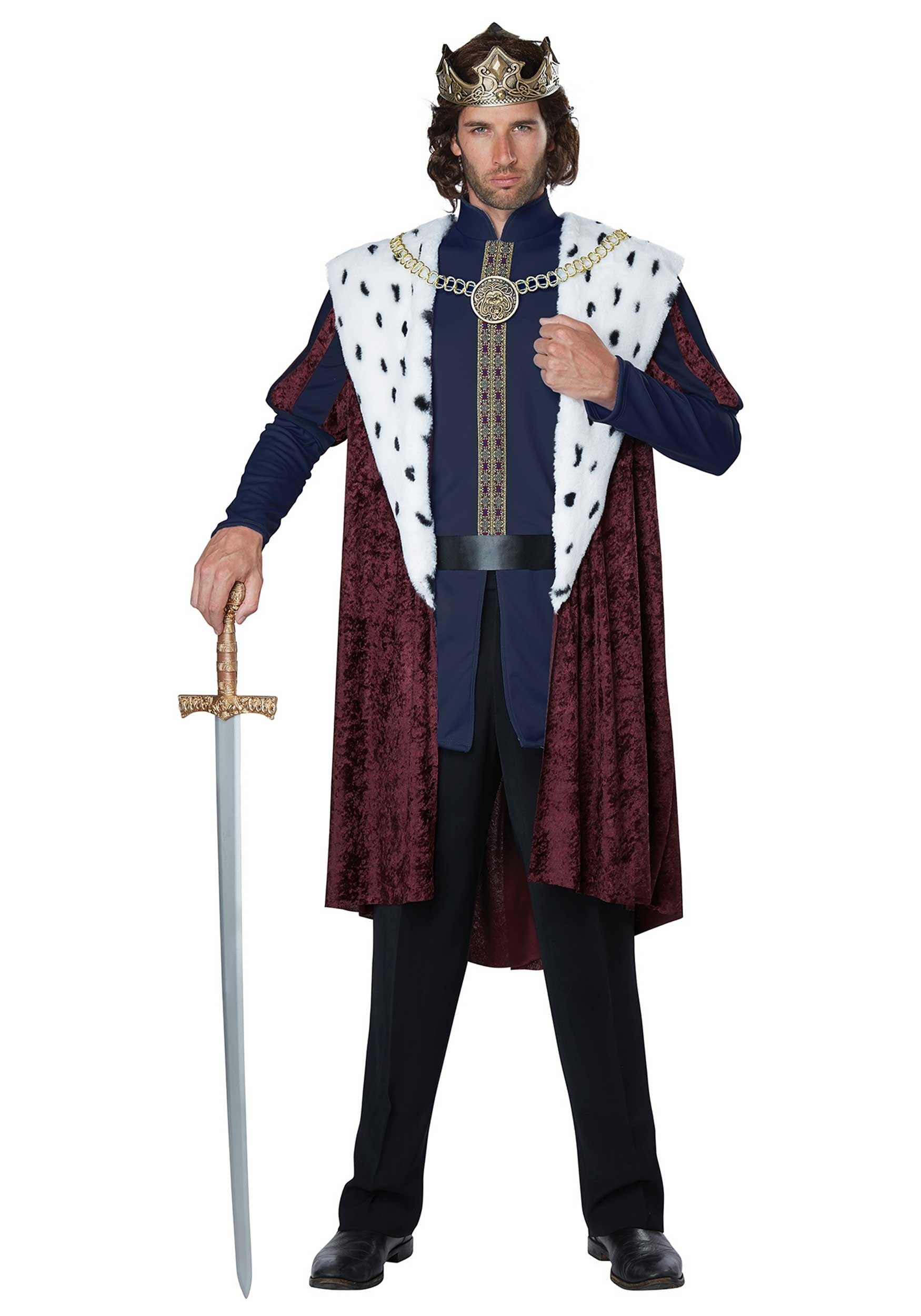 Men’s Royal King Costume